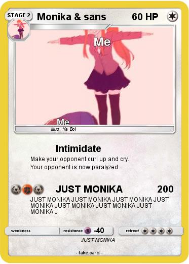 Pokemon Monika & sans