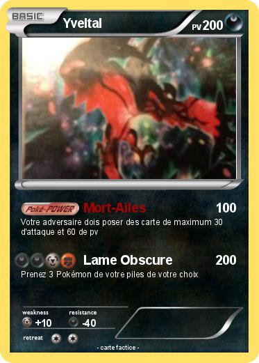 Pokemon Yveltal