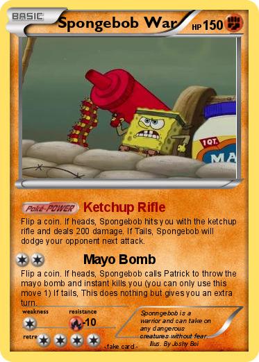 Pokemon Spongebob War