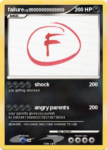 Pokemon failure