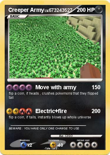 Pokemon Creeper Army