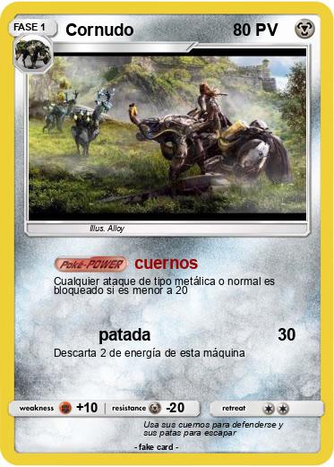 Pokemon Cornudo