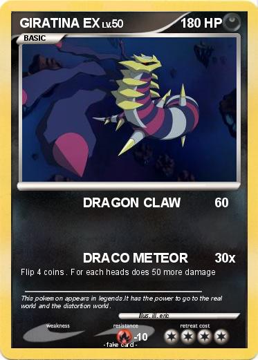 Pokemon GIRATINA EX