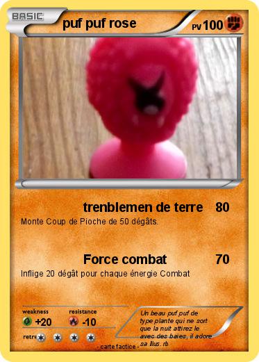Pokemon puf puf rose