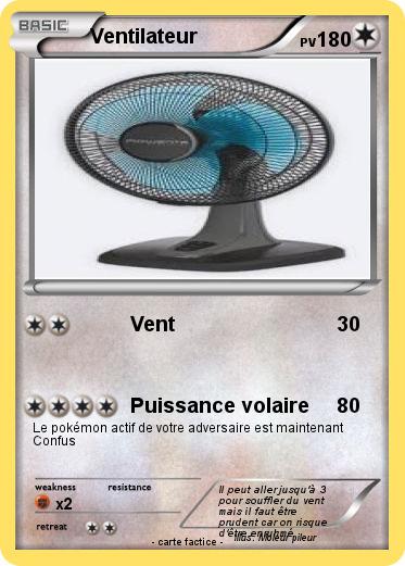 Pokemon Ventilateur