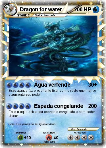 Pokemon Dragon for water