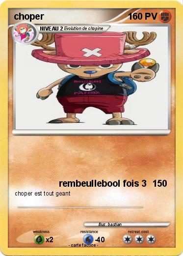 Pokemon choper