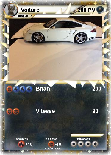 Pokemon Voiture