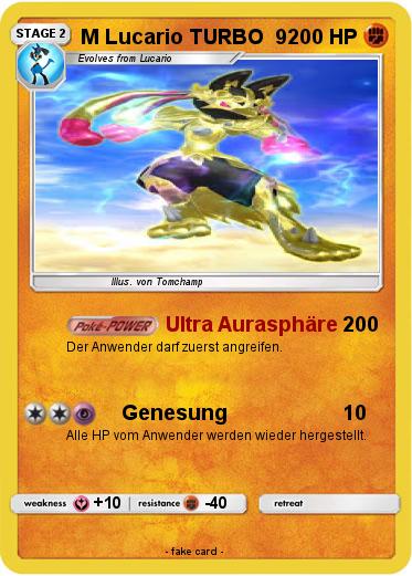 Pokemon M Lucario TURBO  9