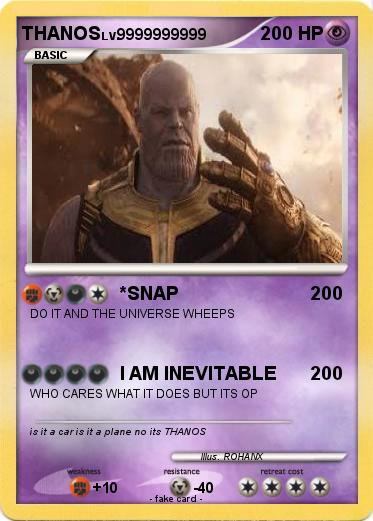 Pokemon THANOS