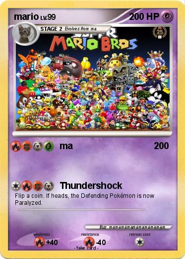 Pokemon mario