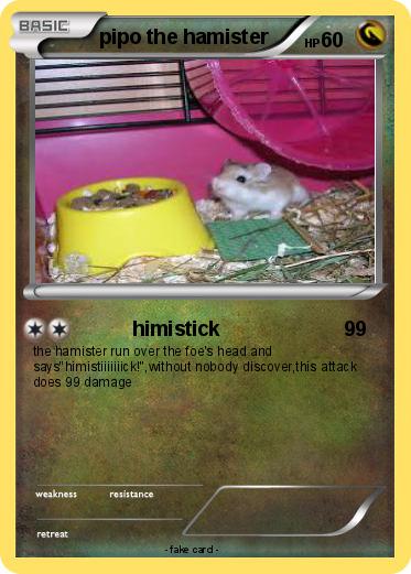 Pokemon pipo the hamister