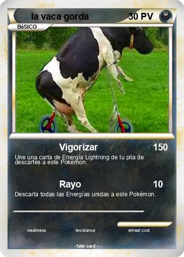Pokemon la vaca gorda