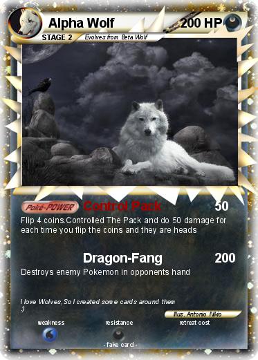 Pokemon Alpha Wolf
