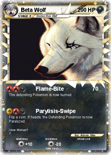 Pokemon Beta Wolf