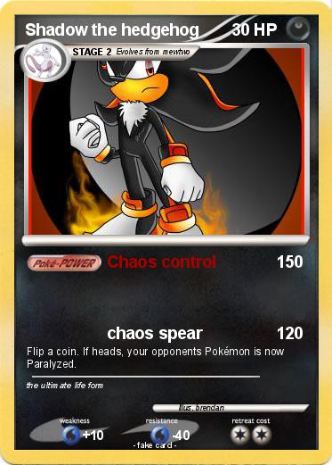 Pokemon Shadow the hedgehog