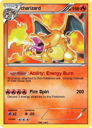 Pokemon charizard