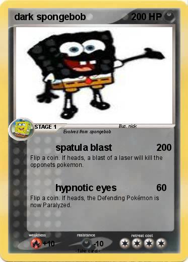 Pokemon dark spongebob