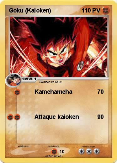 Pokemon Goku (Kaioken)