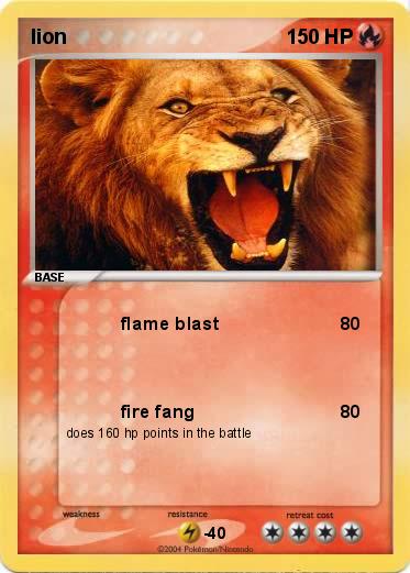 Pokemon lion