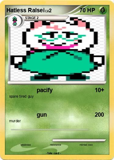 Pokemon Hatless Ralsei