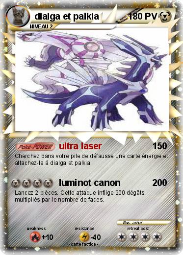 Pokemon dialga et palkia