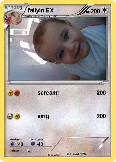 Pokemon fallyin EX