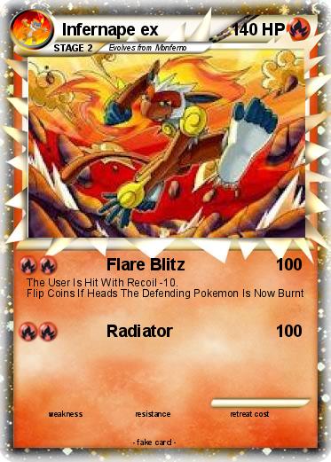 Pokemon Infernape ex
