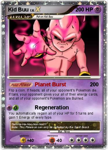 Pokemon Kid Buu
