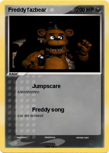 Pokemon Freddy fazbear