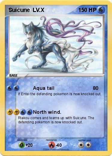 Pokemon Suicune  LV.X