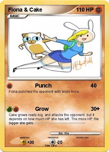 Pokemon Fiona & Cake