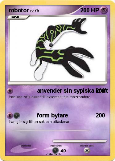 Pokemon robotor