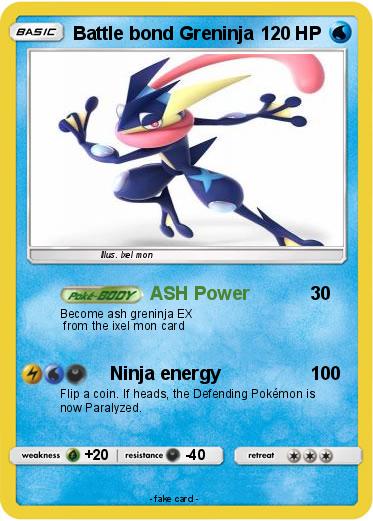 Pokemon Battle bond Greninja