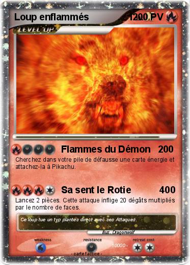 Pokemon Loup enflammés               1
