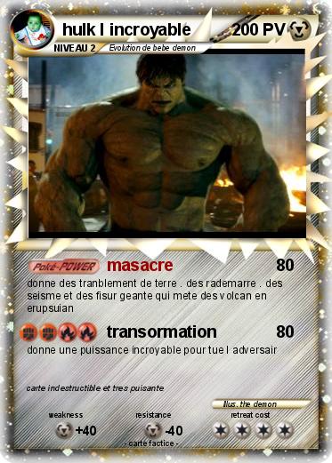 Pokemon hulk l incroyable