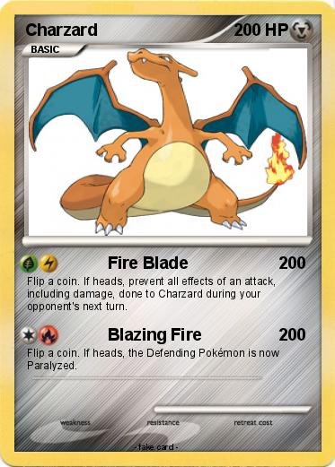 Pokemon Charzard