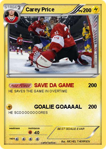 Pokemon Carey Price