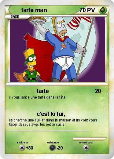 Pokemon tarte man