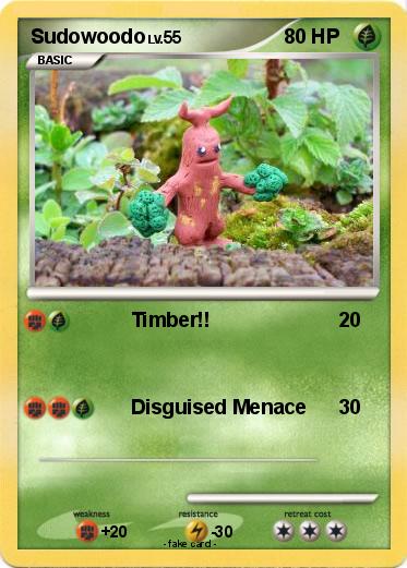Pokemon Sudowoodo