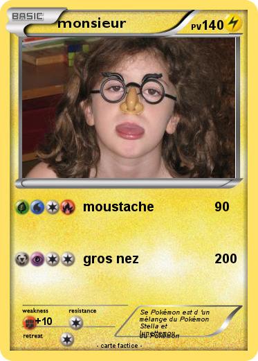 Pokemon monsieur