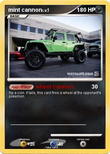 Pokemon mint cannon