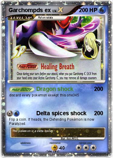 Pokemon Garchompds ex