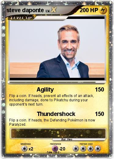 Pokemon steve daponte