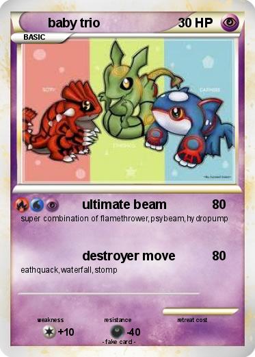 Pokemon baby trio