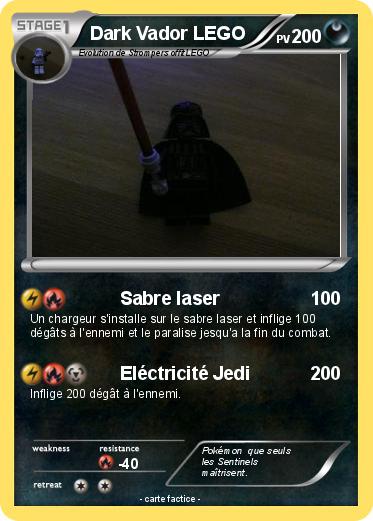 Pokemon Dark Vador LEGO