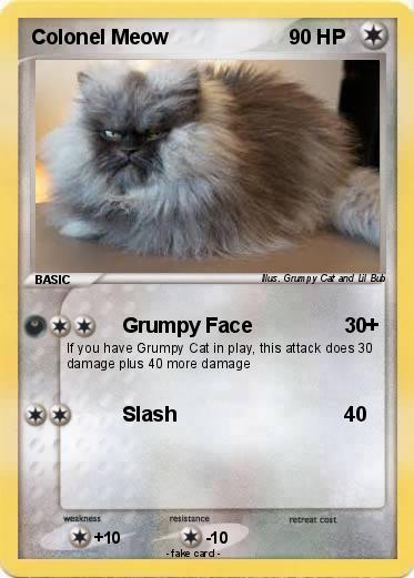 Pokemon Colonel Meow