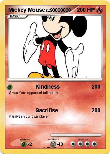 Pokemon Mickey Mouse