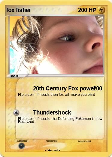 Pokemon fox fisher
