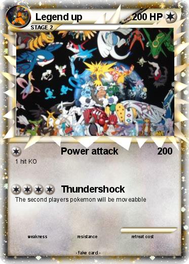 Pokemon Legend up